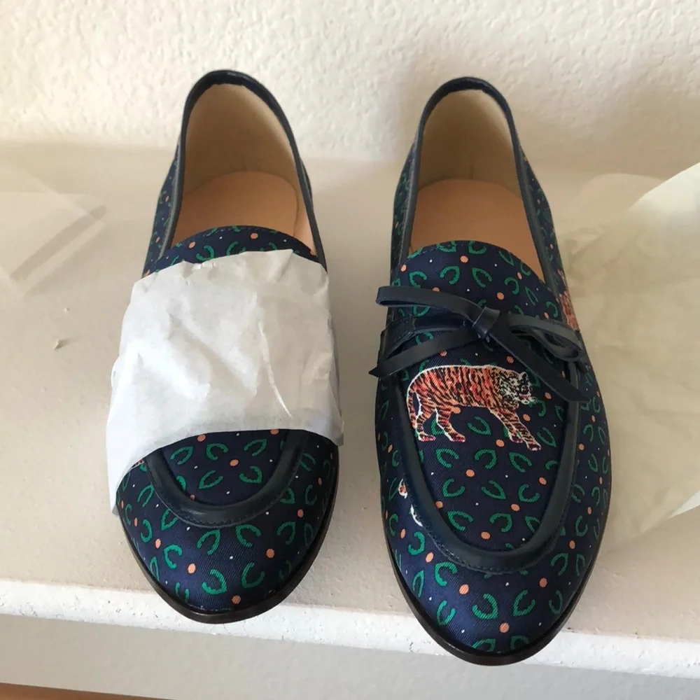 J Crew Academy Loafers 6.5 - Picture 1 of 4